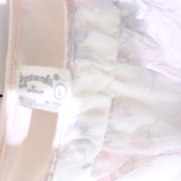 Aristocraft Vintage Floral Pink Double Nylon Nightgown M/L - Picture 3 of 12